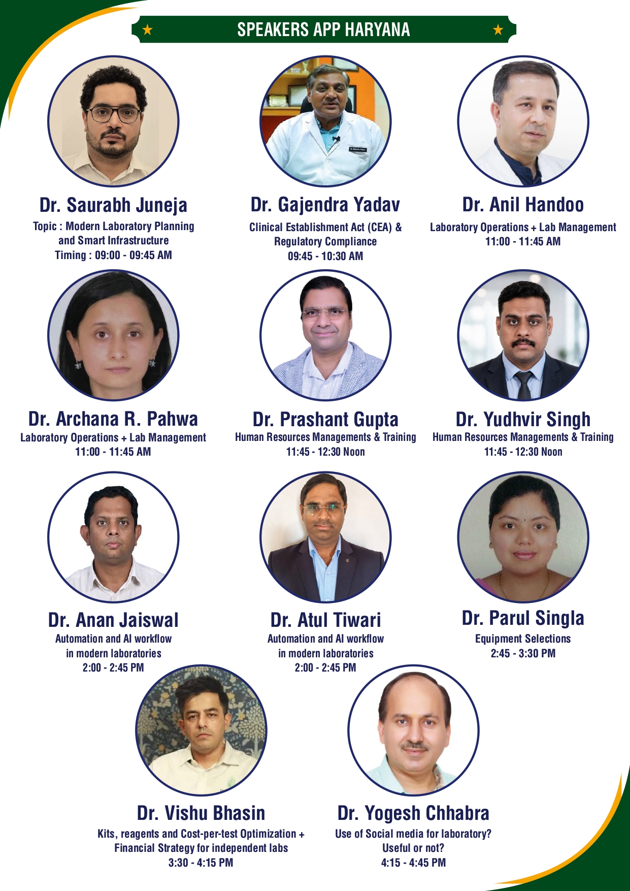 13th HAPPCON SCIENTIFIC PROGRAMME